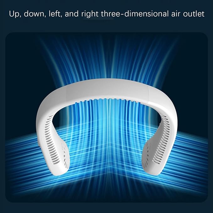 Neckband Air Cooler β Hands-Free Cooling Anywhere
Rechargeable Bladeless Fan for Summer Comfort