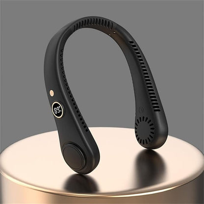 Neckband Air Cooler – Hands-Free Cooling Anywhere
Rechargeable Bladeless Fan for Summer Comfort