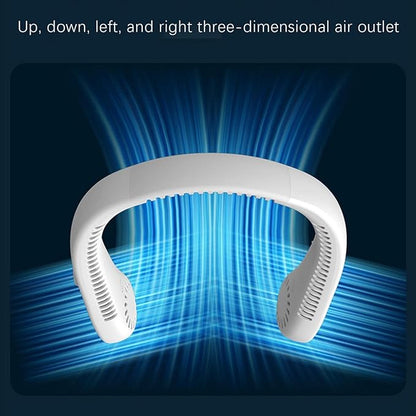Neckband Air Cooler – Hands-Free Cooling Anywhere
Rechargeable Bladeless Fan for Summer Comfort