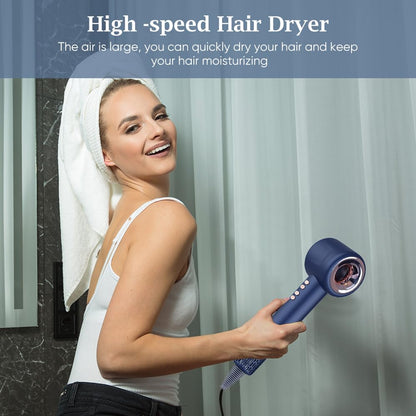 High-Speed Hair Dryer – 110000 RPM Salon Power Fast Drying, Smooth & Frizz-Free Hair in Minutes